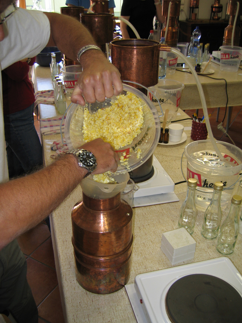 Aetherische Oele und Hydrolate selbst destillieren - Seminar